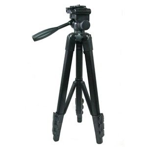 65" Aluminum Tripod - Sturdy - Lightweight - Quick Release Plate 3-Way Pan Head